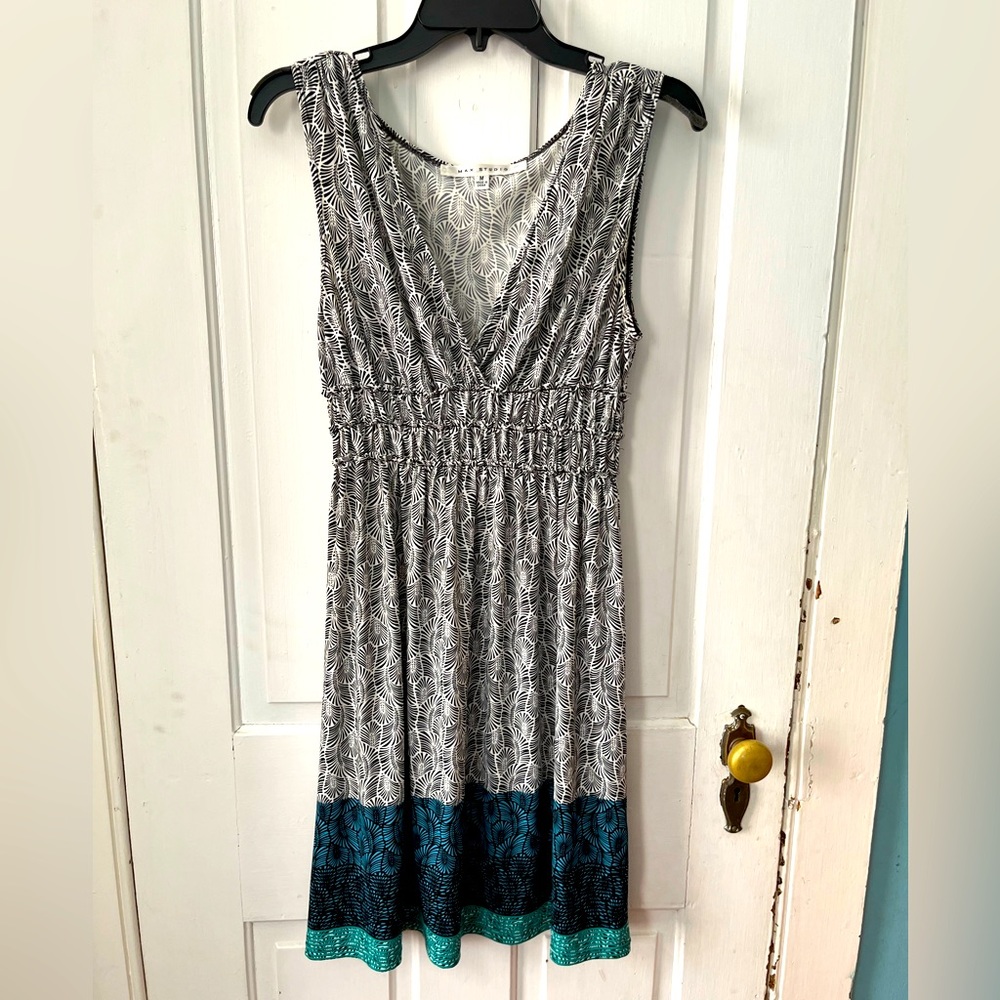 Max Studio versatile and comfortable knee length dress.